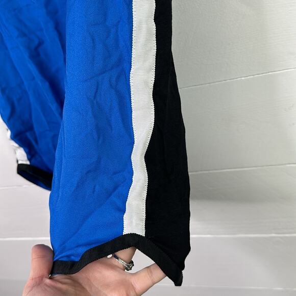 WORTHINGTON Blue Black White Sleeveless Blouse Tank Top Shirt Size Small - Picture 10 of 11